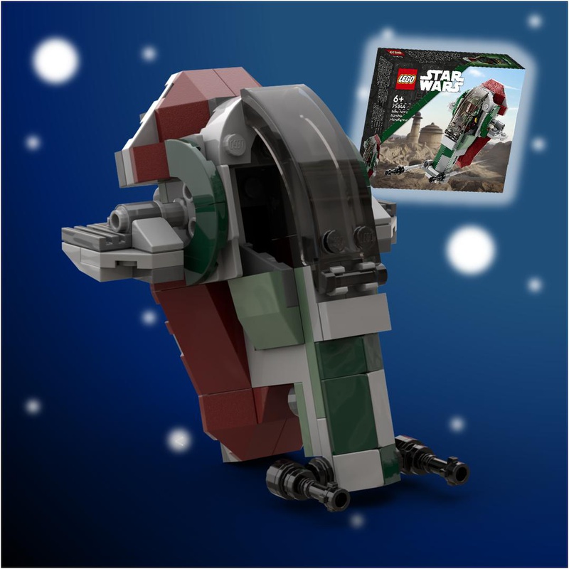 Faciliteter forretning i gang LEGO MOC 75344 - Microfighter Slave I Mod by the_bricked_cave | Rebrickable  - Build with LEGO