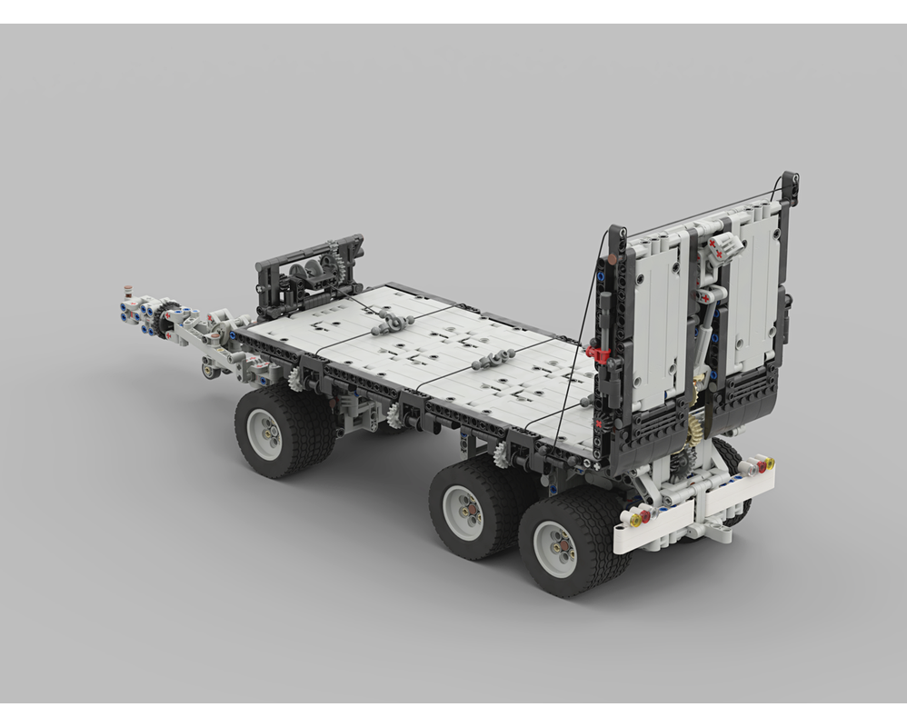 LEGO MOC-133043 Turntable Drawbar Trailer (Loader) by @McCatty_TECH ...