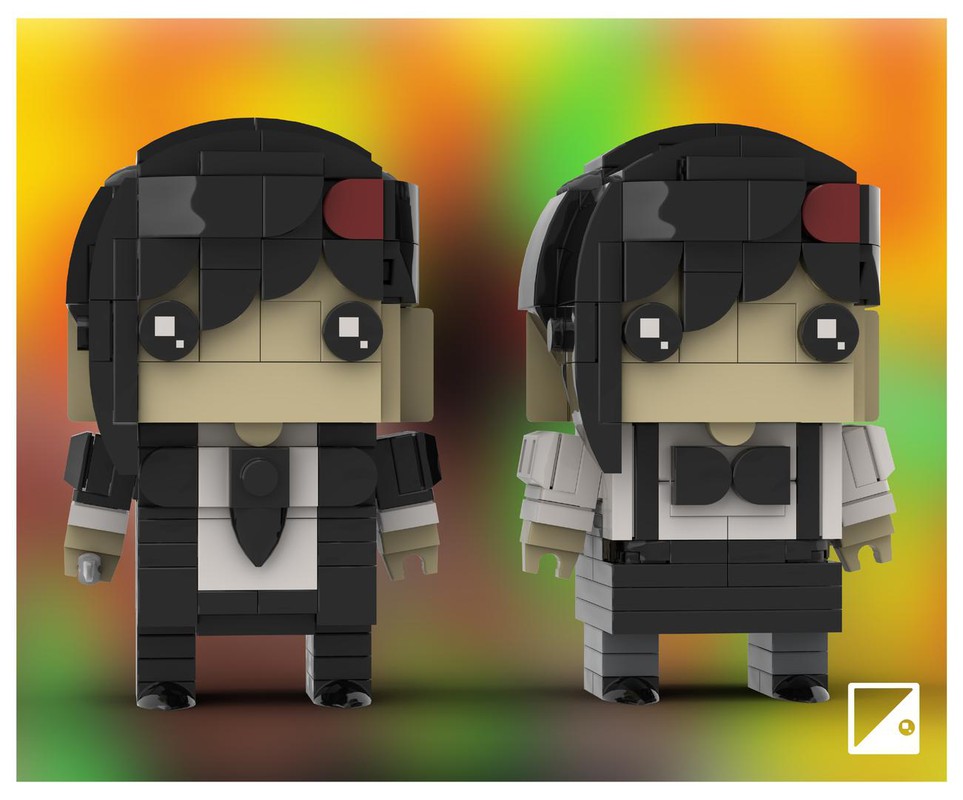 LEGO MOC Chainsaw Man LEGO Brickheadz MOC ~ Power by tobi_brickz