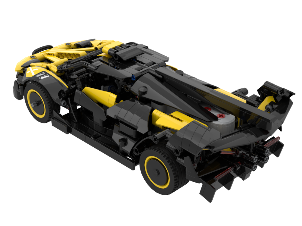 LEGO MOC 42151 Bugatti Monster Bolide Extreme RC by mla2 | Rebrickable ...