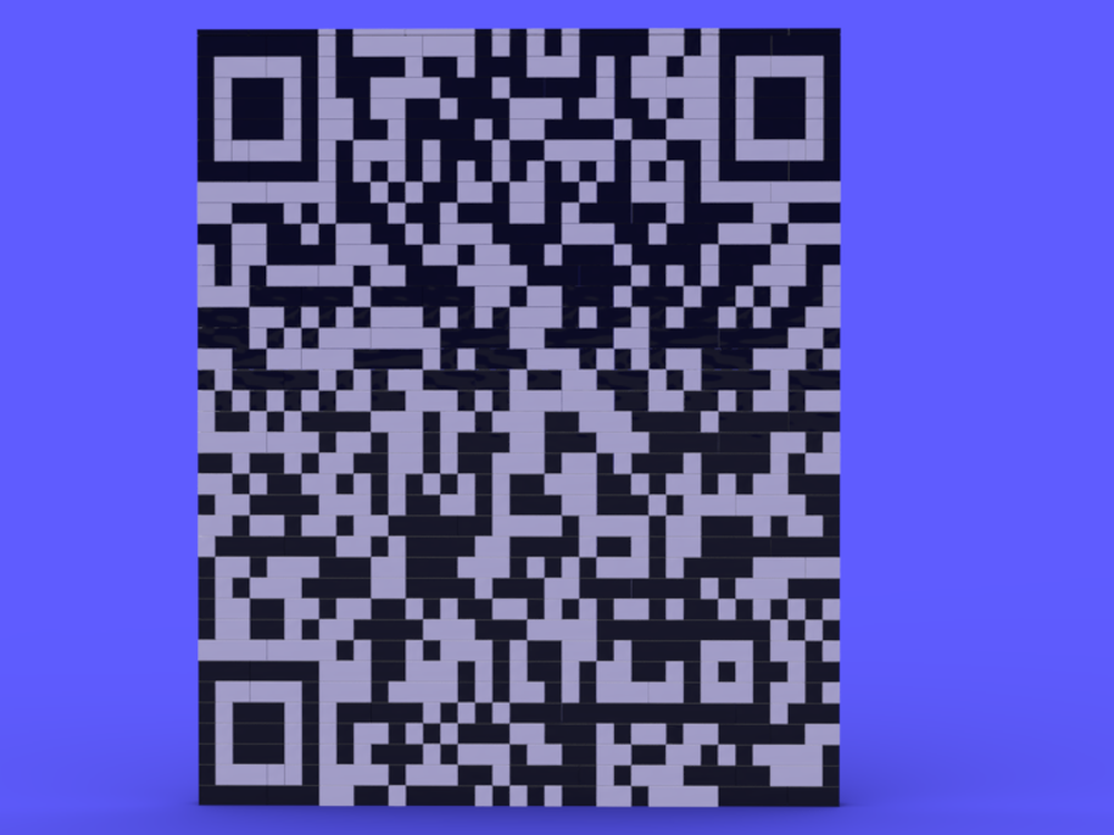 LEGO MOC BRick Roll QR Code by ElliL3go | Rebrickable - Build with LEGO