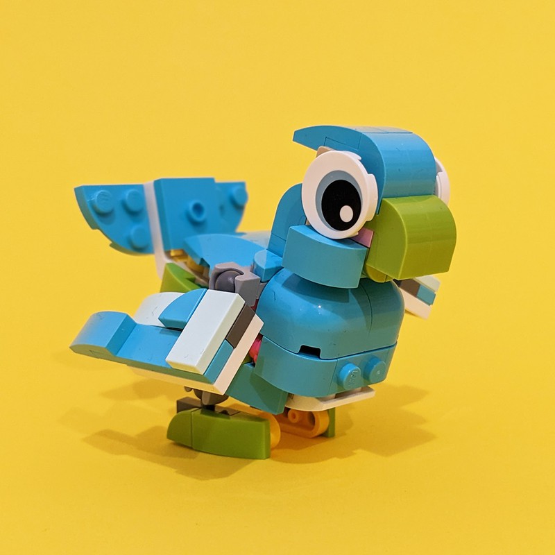 LEGO MOC Blue Bird by Kini Bricks | Rebrickable - Build with LEGO