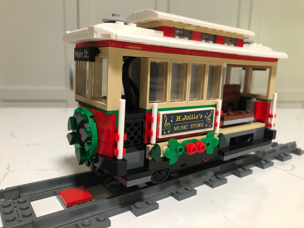 LEGO MOC 10308 Holiday Tram Color Sensor and Program by AndrewG123 ...