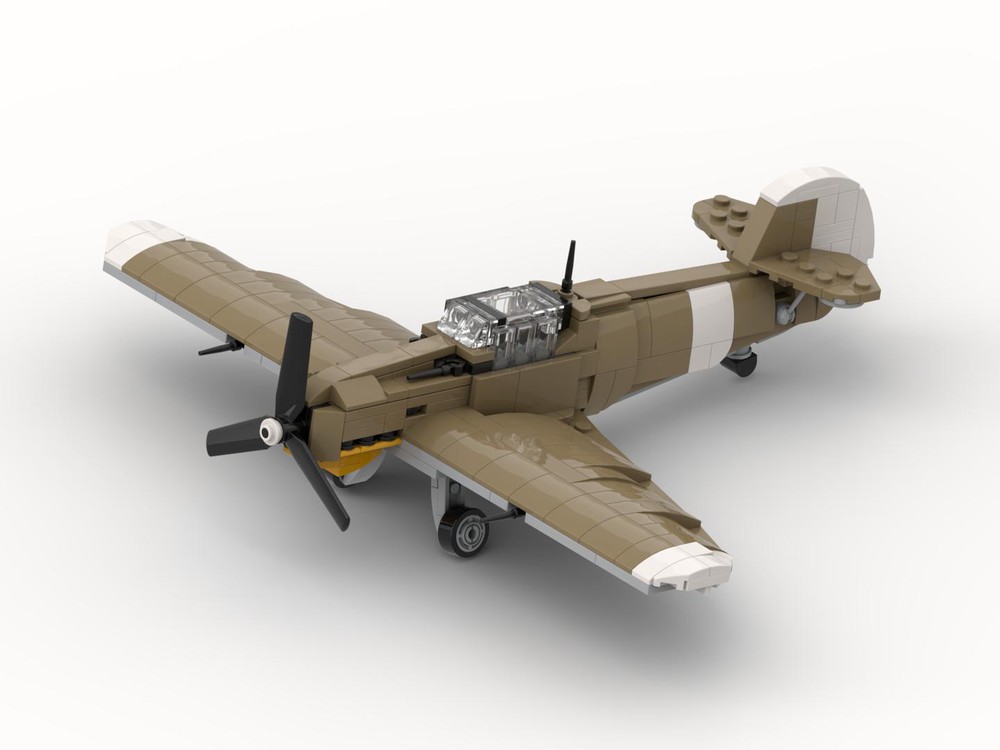 LEGO MOC Messerschmitt Bf 109 F-4 Trop by copernicus508 | Rebrickable ...