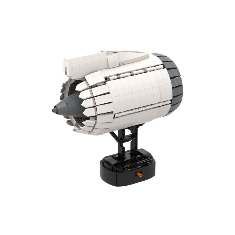 LEGO MOC-133571 CFM LEAP engine by Levihathan | Rebrickable - Build ...