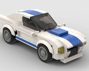 Ford Mustang Boss 302 '70 - LEGO® MOC Instructions