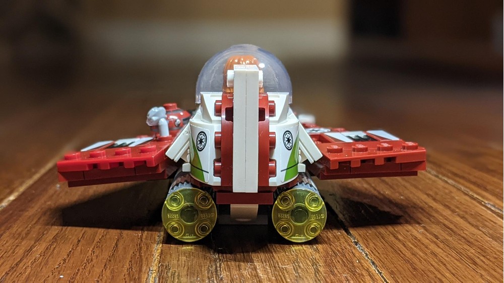 LEGO MOC-133760 Obi Wan Kenobi's Starfighter - 1:42 Minifigure