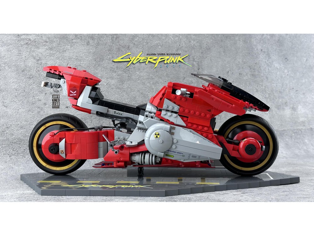 LEGO MOC cyberpunk 2077 bike (ex:ride YAIBA KUSANAGI) by alwaysking |  Rebrickable - Build with LEGO