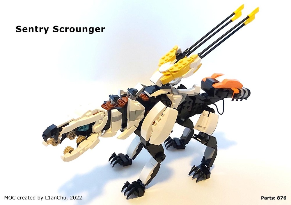 LEGO MOC Sentry Scrounger (Horizon: Forbidden West) by l1anchu ...