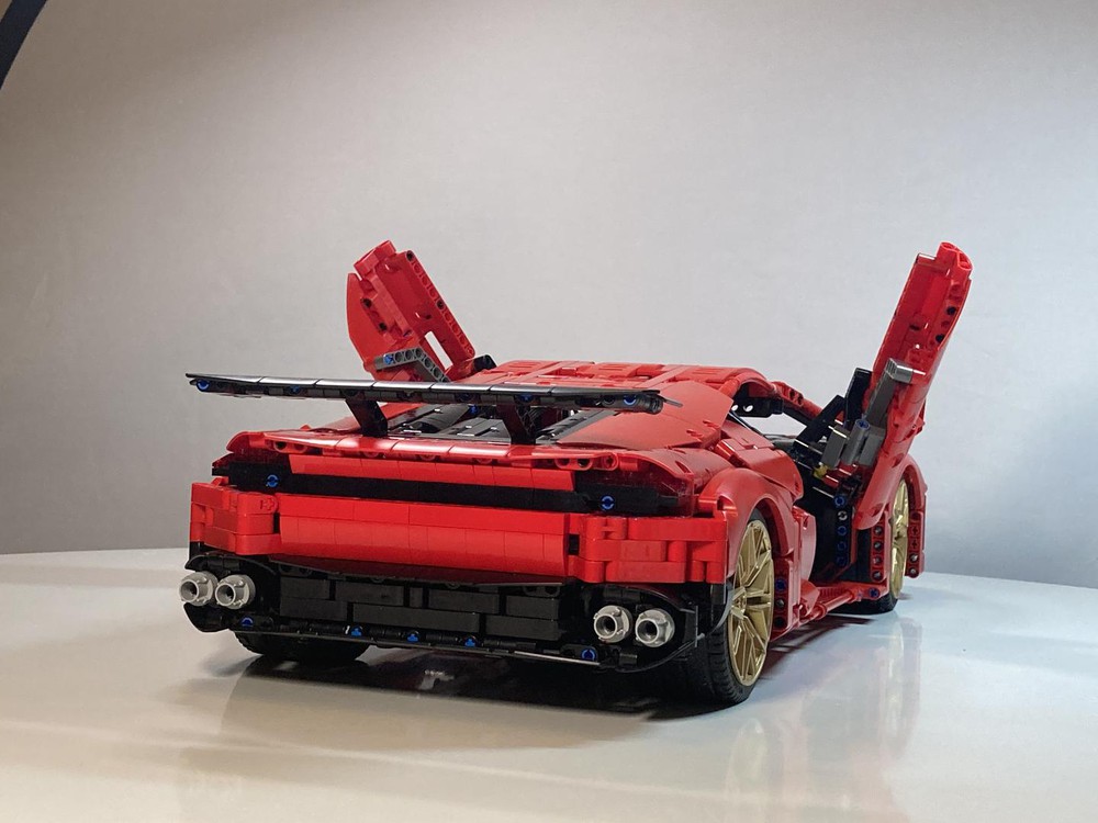 LEGO MOC 1:8 LEGO Technic Lamborghini Huracan V2 by Lego__Bee ...