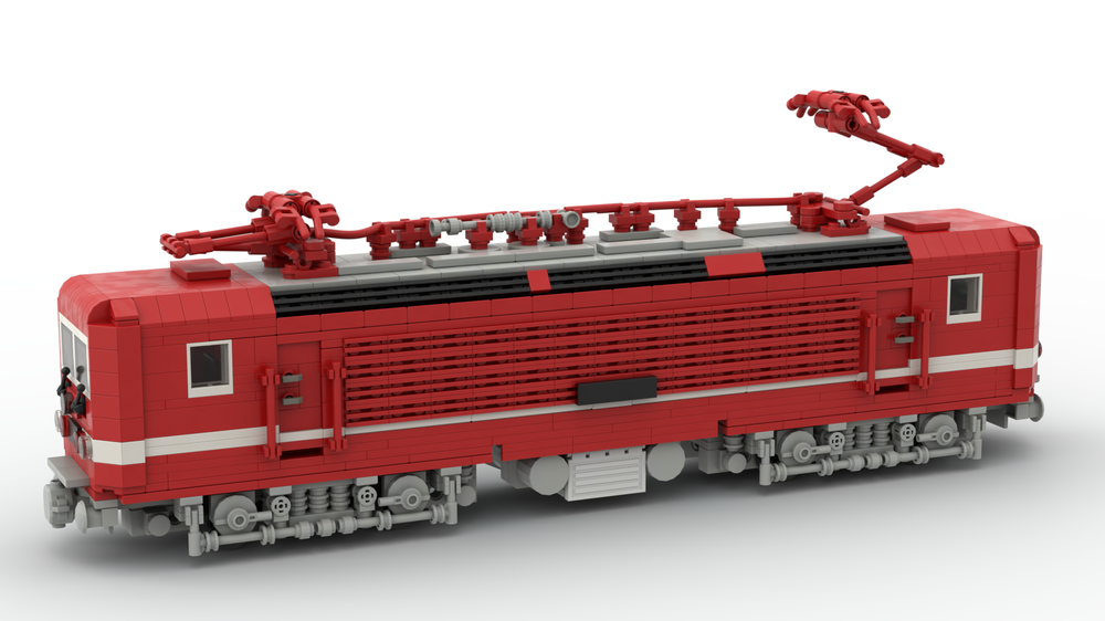 LEGO MOC Locomotive électrique - DR Class 243 DR IV - MOC by Mimi68