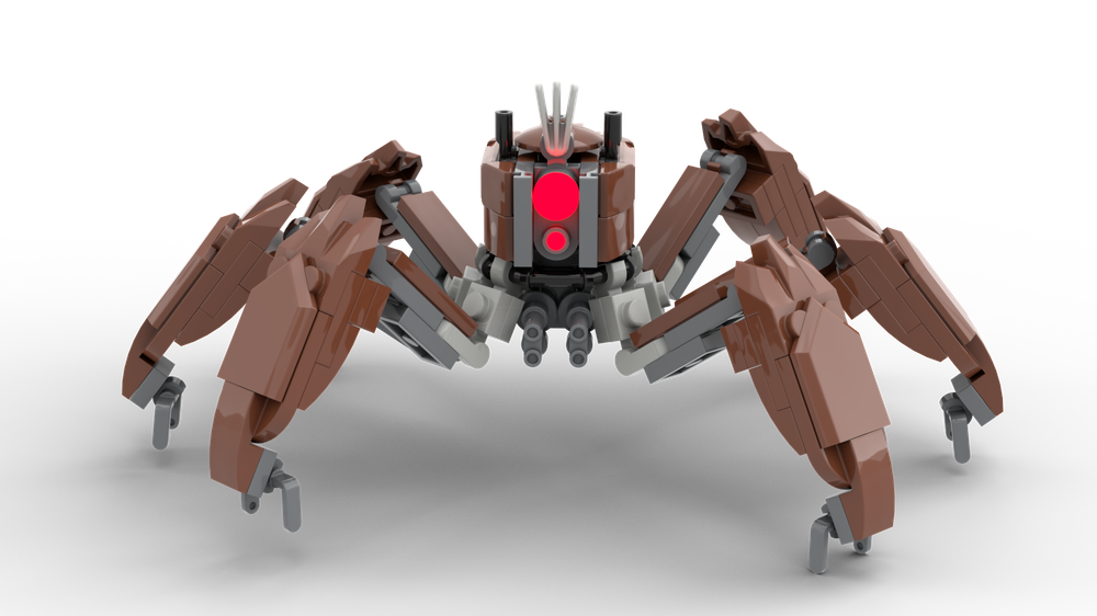 LEGO MOC LM-432 Crab Droid Muckraker by IAY Mocs | Rebrickable - Build ...