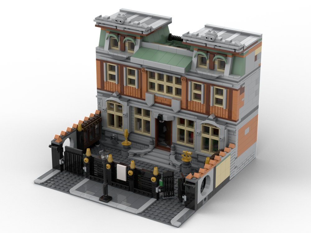 LEGO MOC Jeweler's Town Mansion by torsten_o | Rebrickable - Build with ...