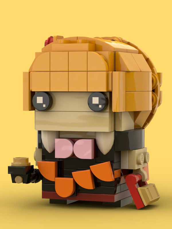 LEGO MOC Beatrice BrickHeadz by dutchsnake5 | Rebrickable - Build with LEGO