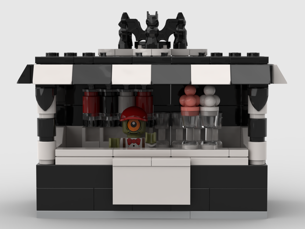 LEGO MOC Monster Ice Cream Stand by PauloJorgeRamos Rebrickable