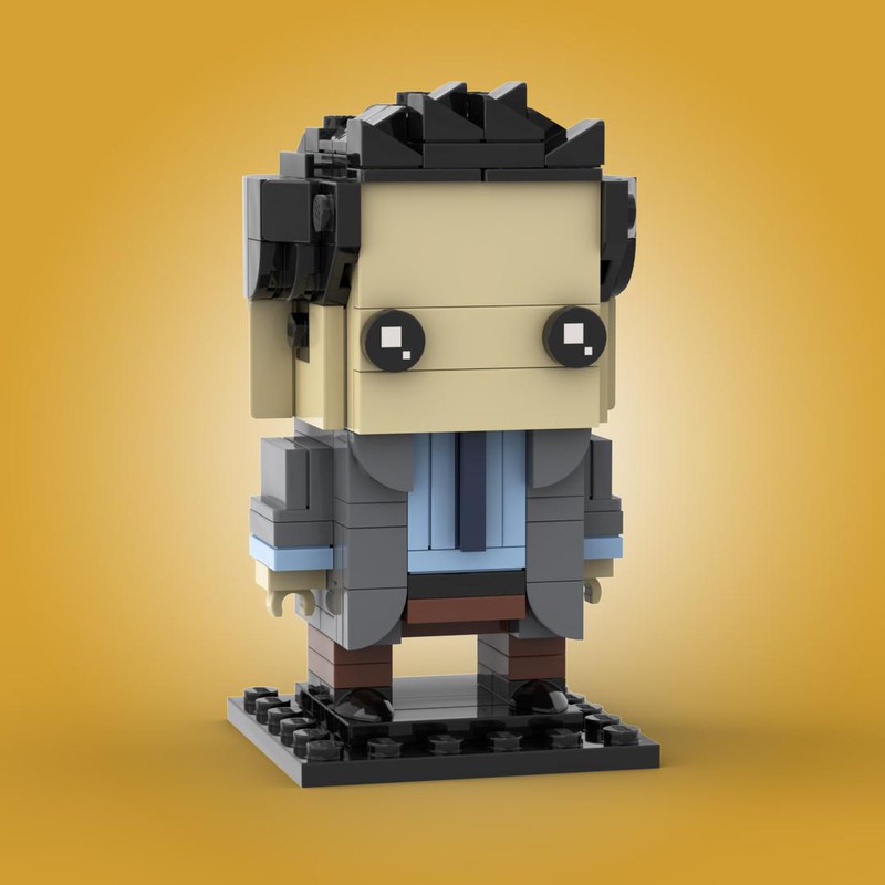 LEGO MOC Ross Geller - Friends Brickheadz by custominstructions ...