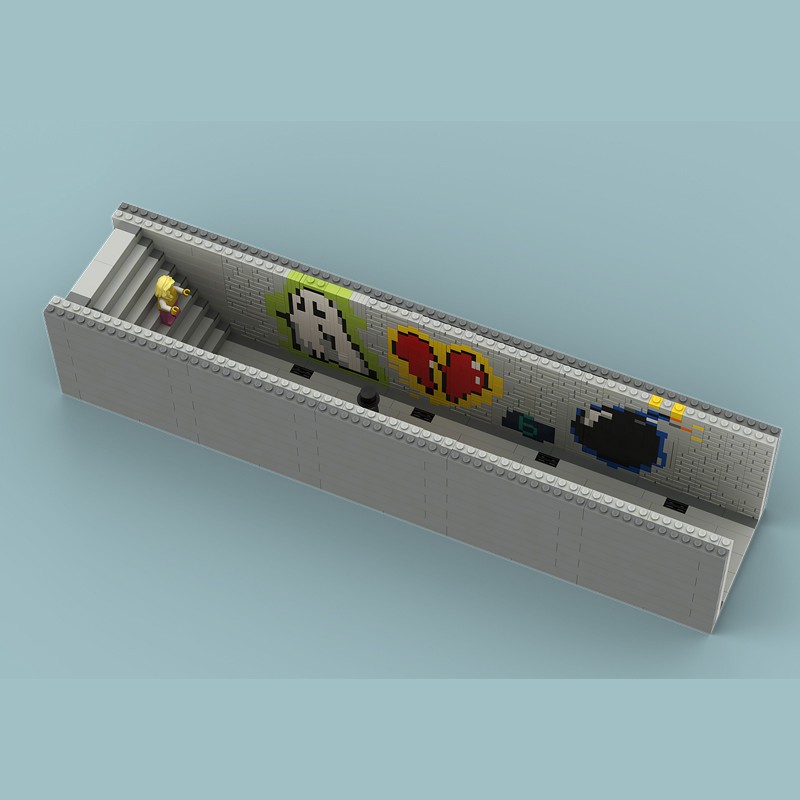 LEGO MOC underground passage by xiaowang | Rebrickable - Build with LEGO
