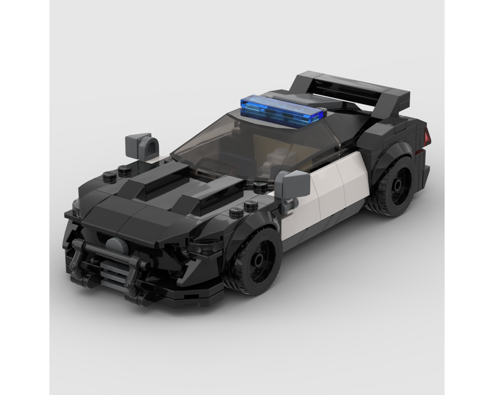 LEGO MOC Police Patrol Car by thrulego | Rebrickable - Build with LEGO