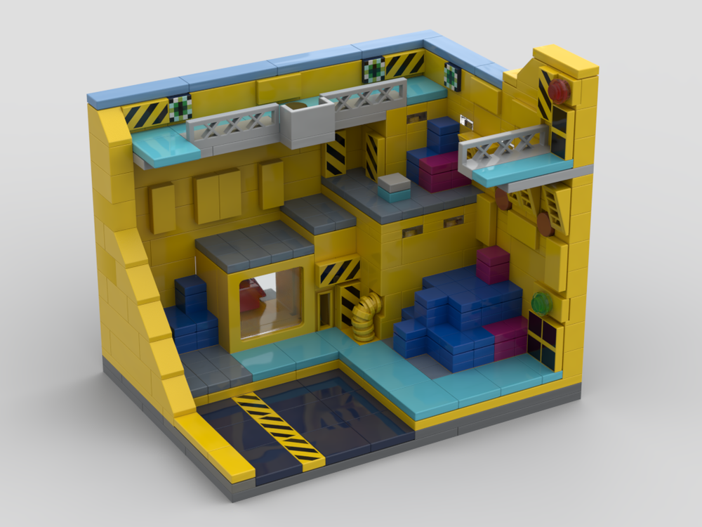 LEGO MOC SS Anubis diorama from Jet Force Gemini by RoyEngineer Rebrickable Build with LEGO