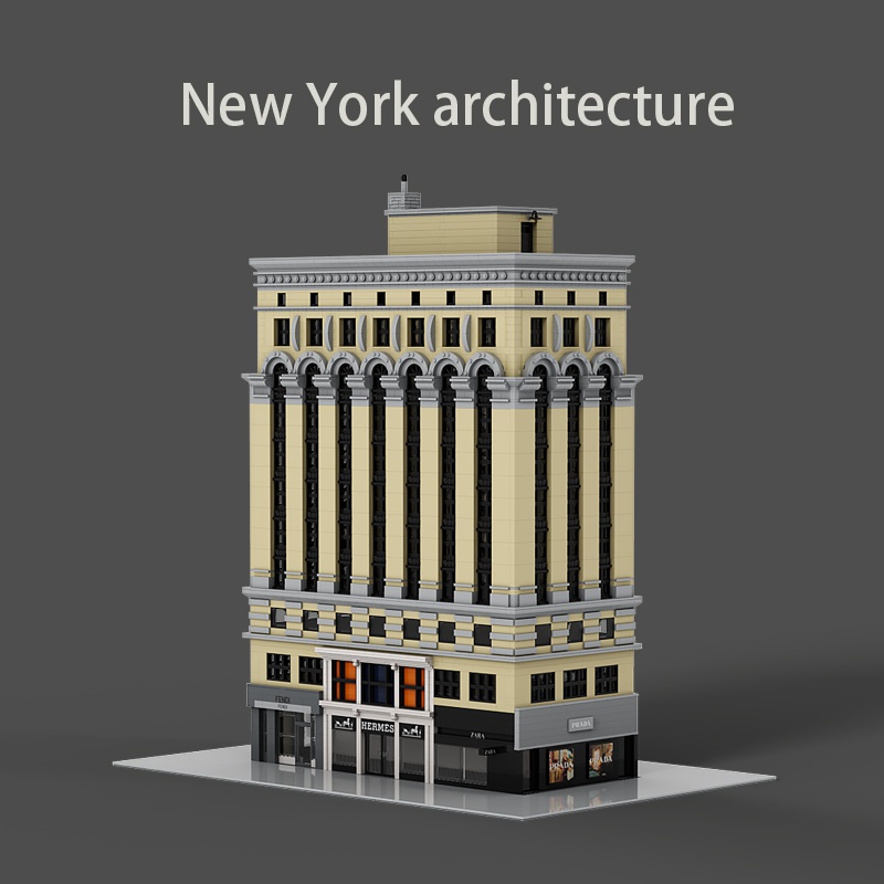 LEGO MOC New York architecture1 by xiaowang