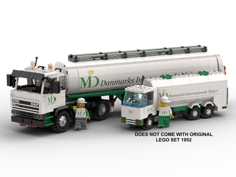 Planlagt elektropositive Brudgom LEGO MOC MD Foods DAF 2500 Milk Truck (Set 1952) by Yellow.LXF |  Rebrickable - Build with LEGO