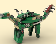 Tutorial: LEGO CREATOR 31058 alternate design Transformer Stingray 