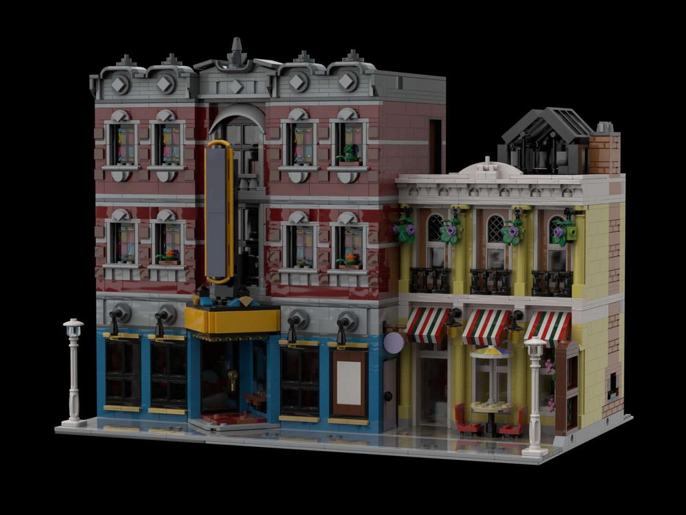 LEGO MOC 10312 Jazz Club XL by PatBrickx | Rebrickable - Build with LEGO