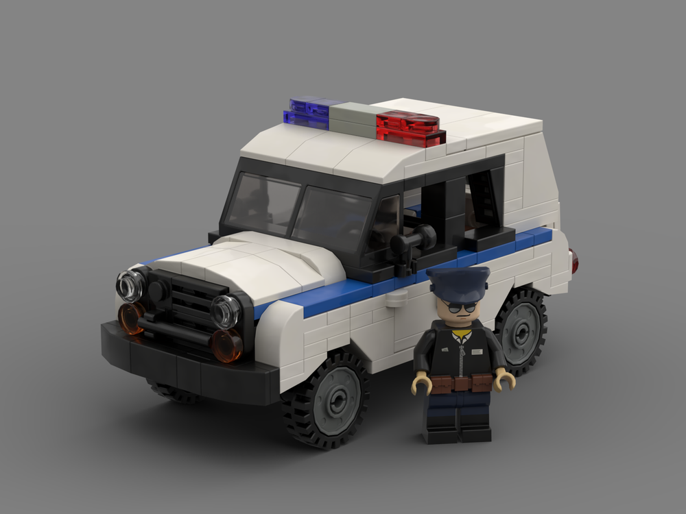 LEGO MOC-134308 USSR UAZ-469 by kerinxiang | Rebrickable - Build with LEGO
