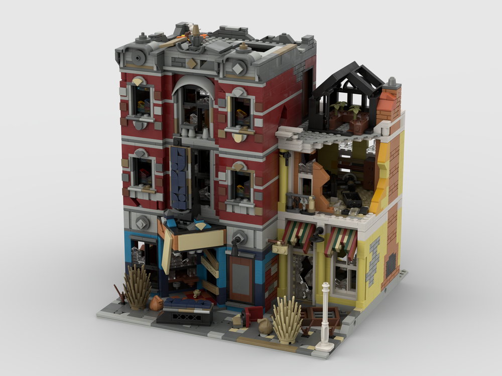 LEGO MOC Apocalypse Jazzclub by Ansgar396 | Rebrickable - Build
