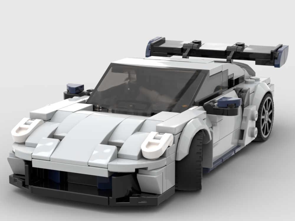 LEGO MOC Porsche 911 gt3 cup (992) by Mybrickcars | Rebrickable 