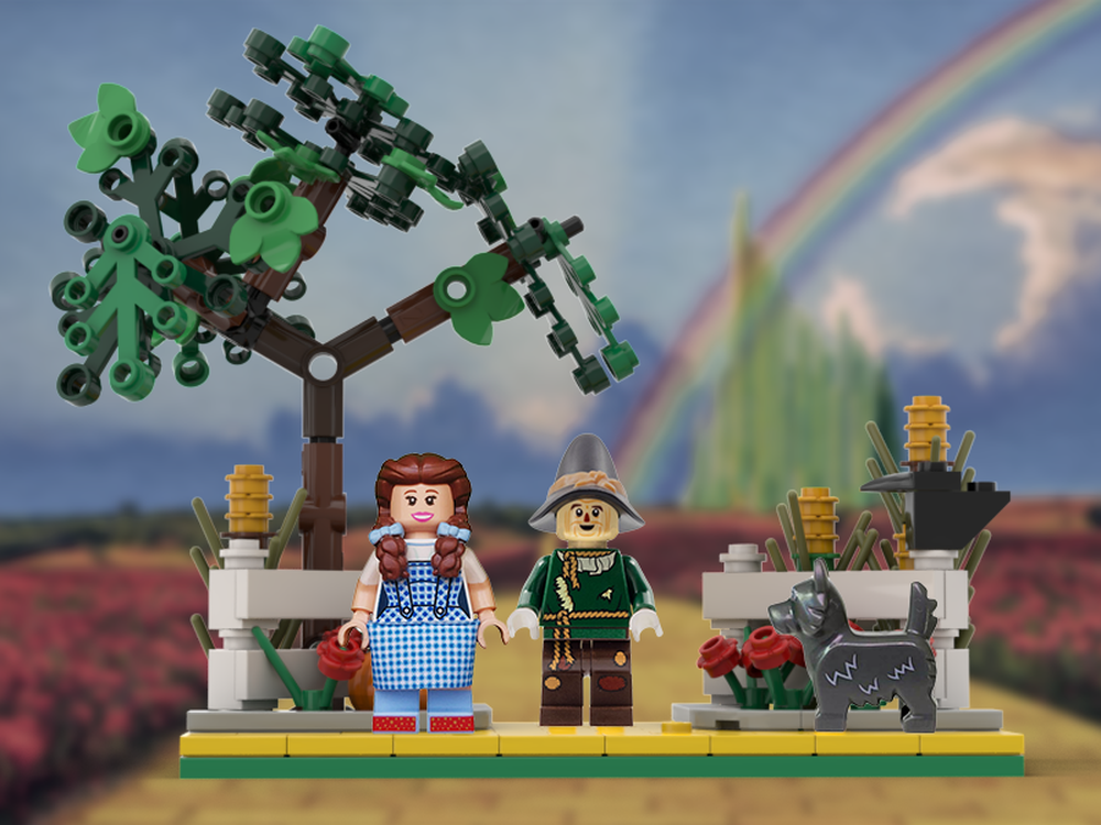 Lego yellow brick road sale