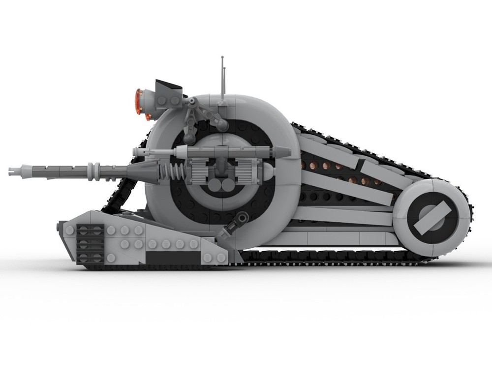 LEGO MOC SW Separatist Snail tank droid MOC Gray by BRICKMANstudio ...