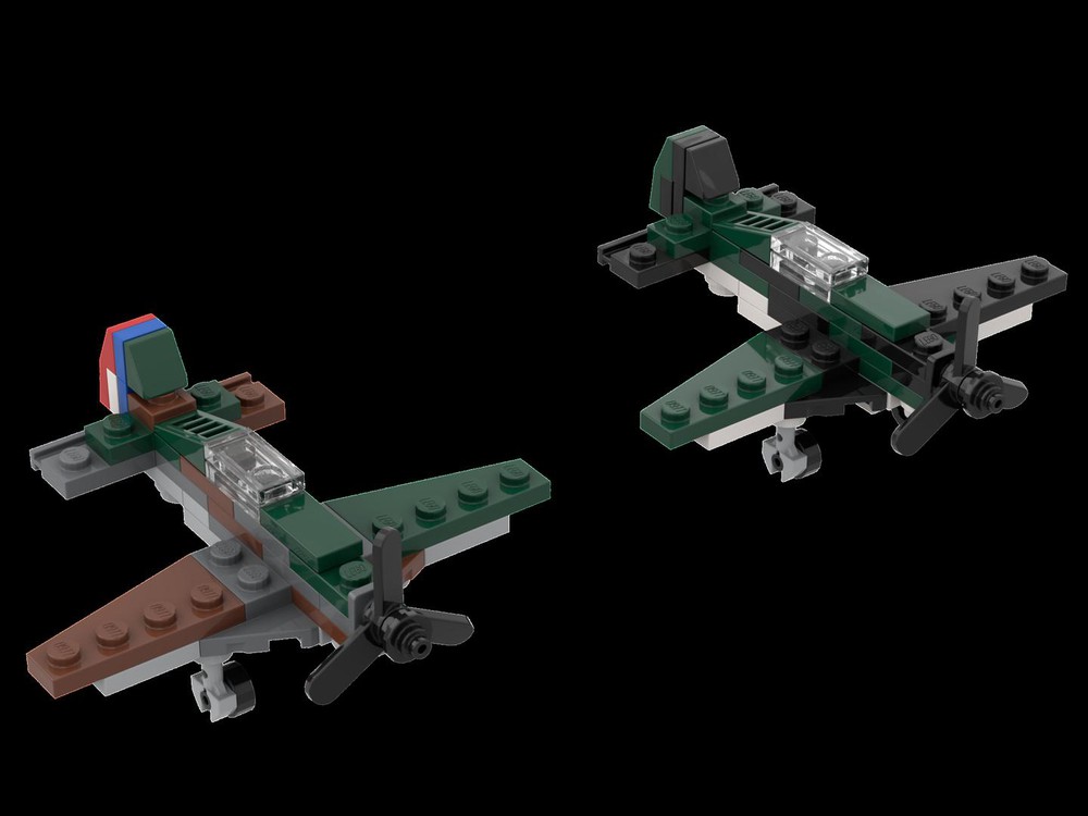 LEGO MOC Micro Morane-Saulnier M.S.406 & M.S.406 Mörkö-Morane by xpasza ...