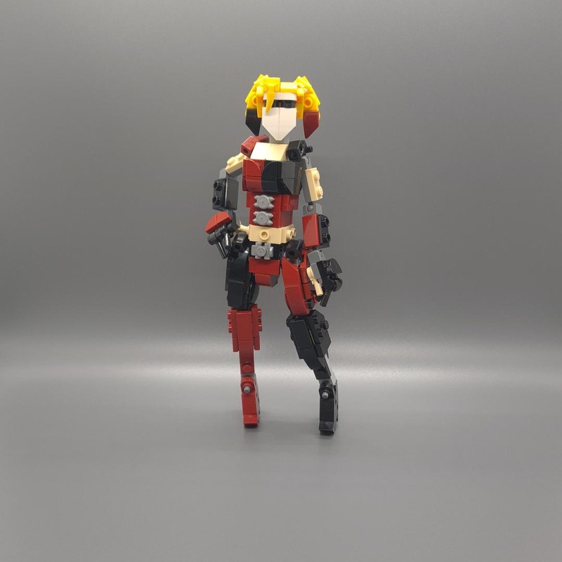 LEGO MOC Arkham Harleen Quinzel by Moc_Lobster Rebrickable Build