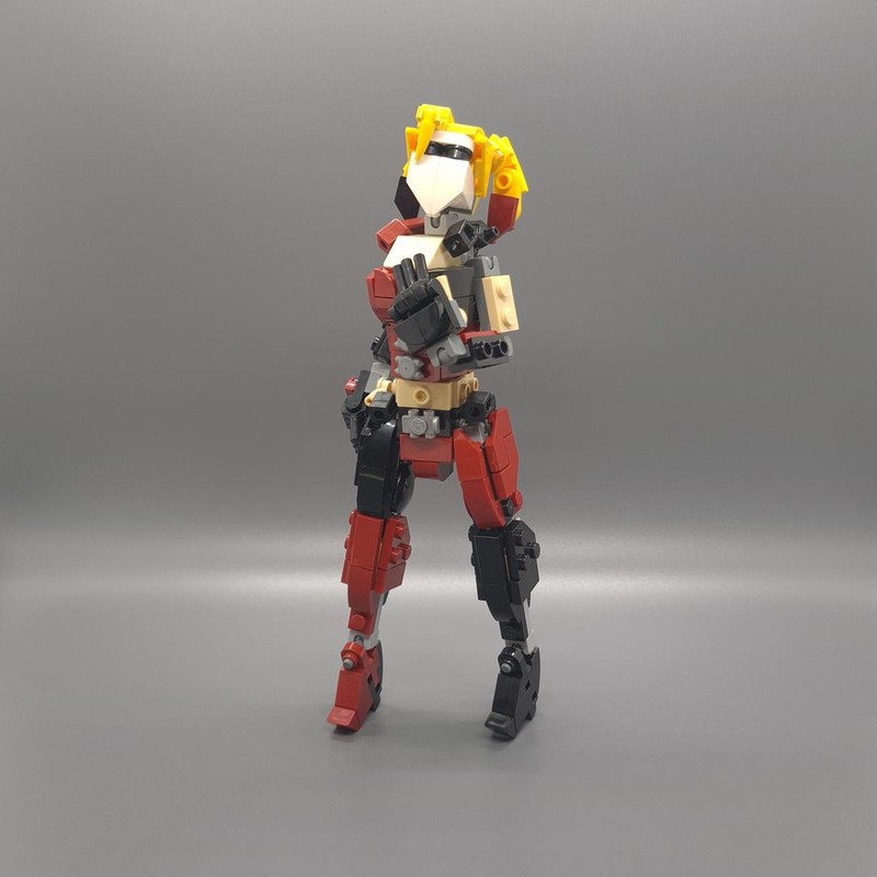 LEGO MOC Arkham Harleen Quinzel by Moc_Lobster Rebrickable Build