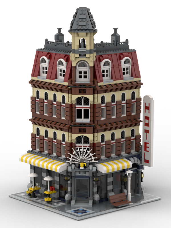 protestantiske Trin dvs. LEGO MOC Cafe Corner Upgraded by chinigla | Rebrickable - Build with LEGO