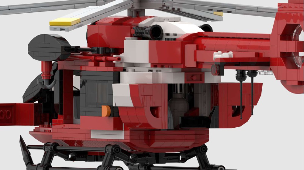 LEGO MOC EC H145 REGA by GMTBRICKS | Rebrickable - Build with LEGO