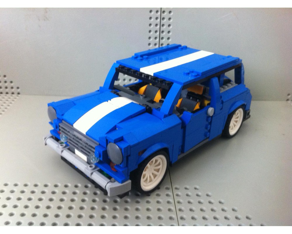 Lego Moc 13466 31070 Mini Cooper Creator Model Traffic 2018