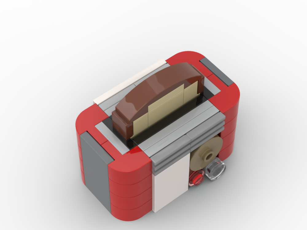 LEGO MOC-134712 mini toaster with bread (version1) by cassieLiu ...