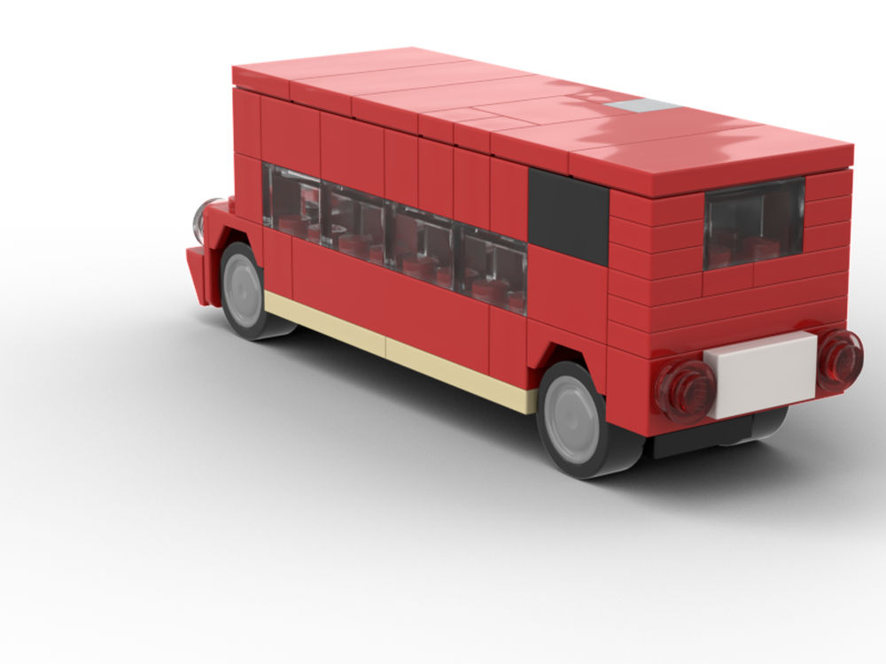 LEGO MOC 40220-bus by Kevinkeroro | Rebrickable - Build with LEGO