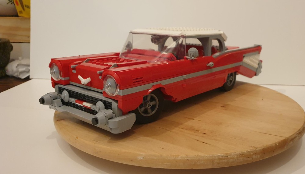 LEGO MOC Chevrolet 1957 Belair by CedTomcat Rebrickable Build with LEGO