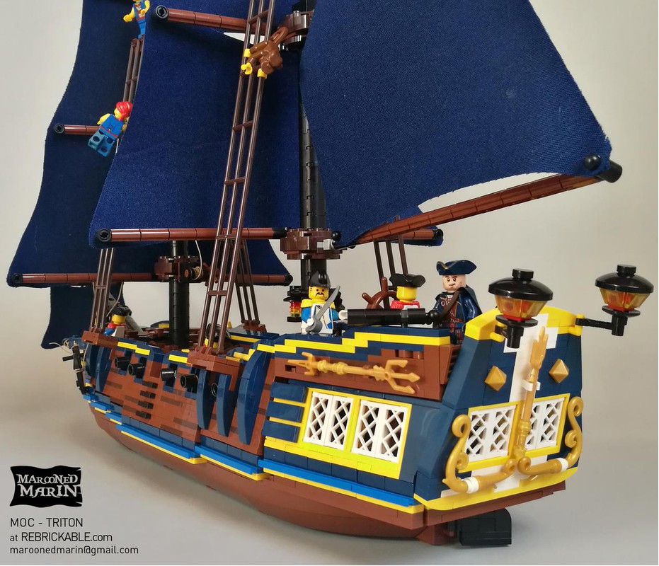 LEGO MOC TRITON by Marooned_Marin | Rebrickable - Build with LEGO