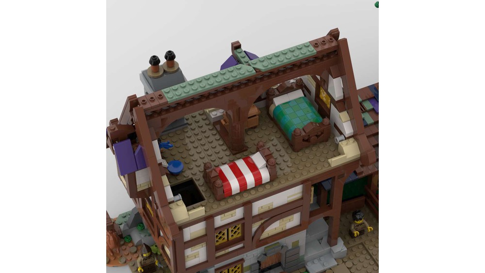 LEGO MOC Medieval Farm based on 21325 Medieval Blacksmith by JensDB ...