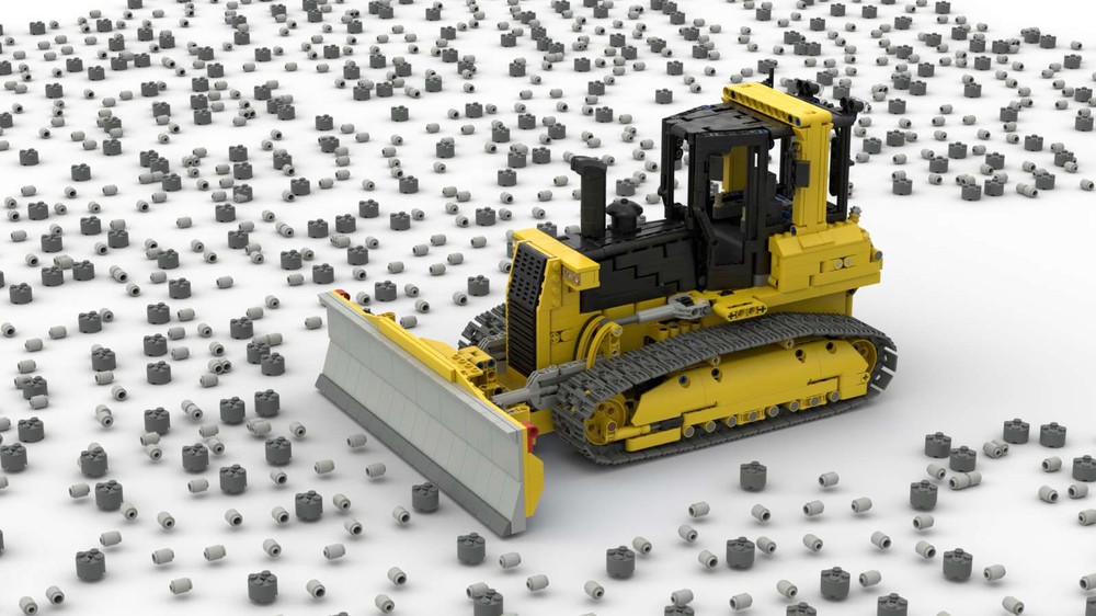 LEGO MOC RC Dozer Komatsu D61PX by Freizeitopfer | Rebrickable - Build ...