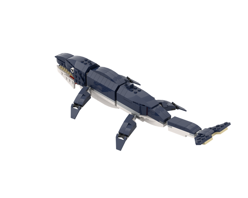 LEGO MOC Basilosaurus 31088 x 3 by bricksmartworkshop