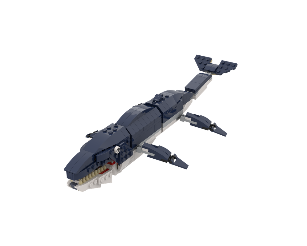 LEGO MOC Basilosaurus 31088 x 3 by Rebrickable