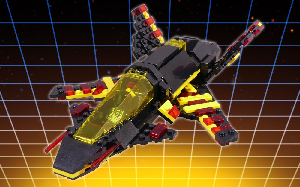 LEGO MOC 40580 Blacktron Hornet - LEGO 40580 Build by grohl | Rebrickable - Build LEGO