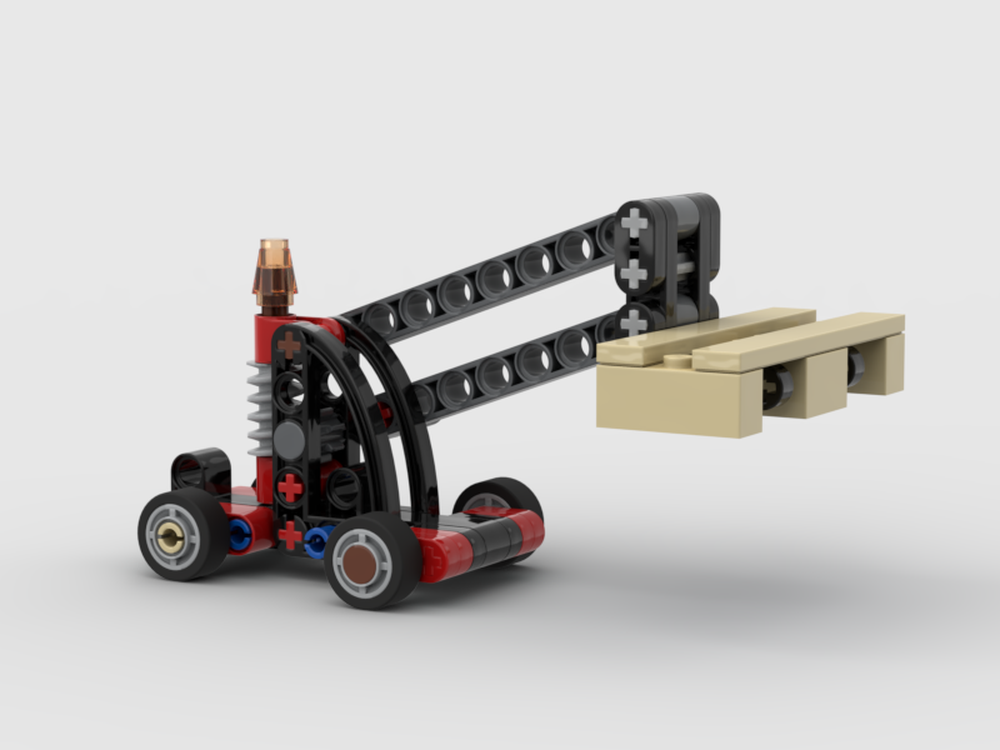LEGO MOC-134994 30655 - Telehandler by Brickhero2021 | Rebrickable ...