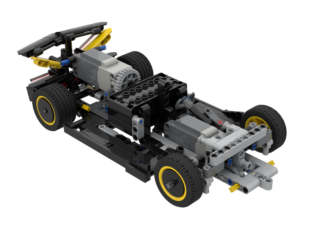 LEGO MOC 42151 Bugatti Bolide RC by mla2 | Rebrickable - Build with LEGO