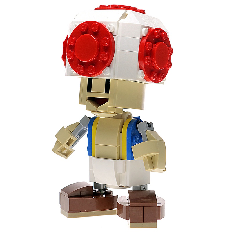 LEGO MOC Custom LEGO Toad by buildbetterbricks | Rebrickable - Build with LEGO
